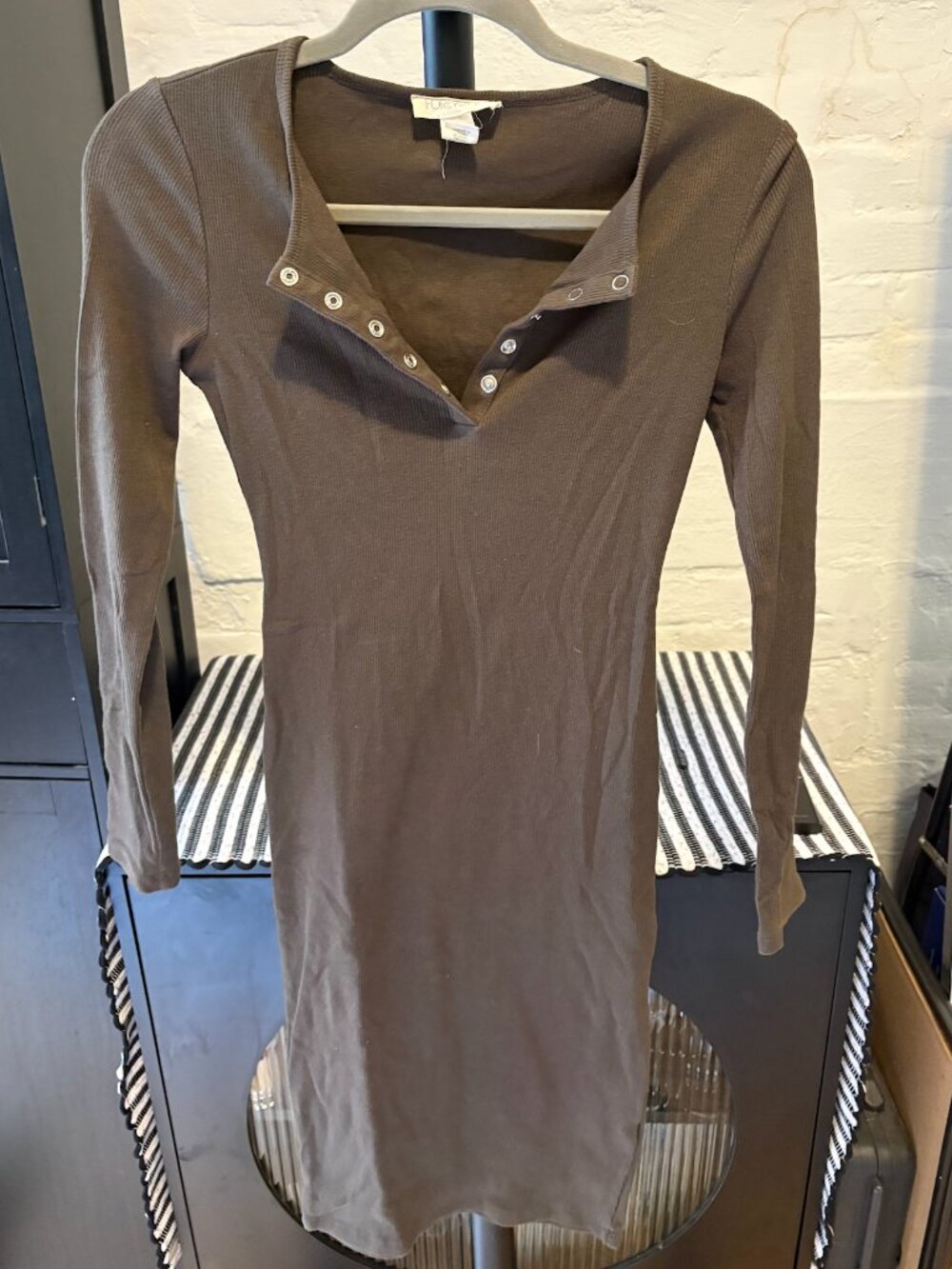 Forever 21 Olive Green Dress, Small